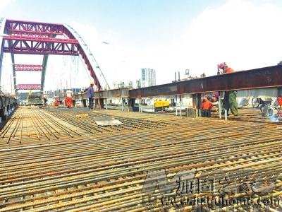 加固新闻：富乐大桥维修加固工程已完工80%