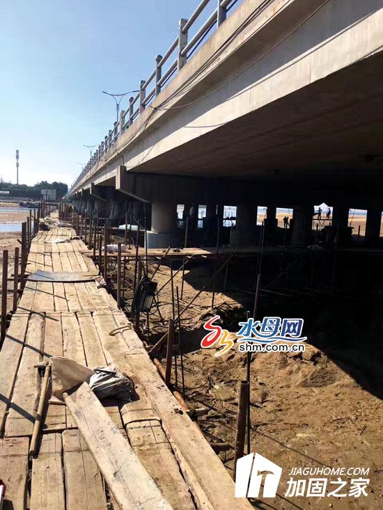 烟台市区三座桥​桥梁加固工程已经全部完工