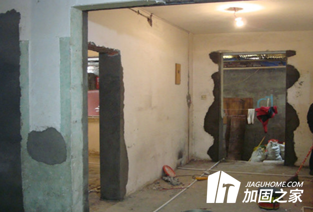 砖混房屋承重墙开门洞的处理方法