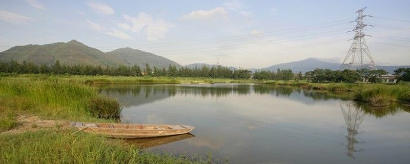 水平潜流人工湿地