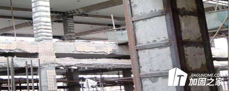 柱外包钢加固法分为干式和湿式两种