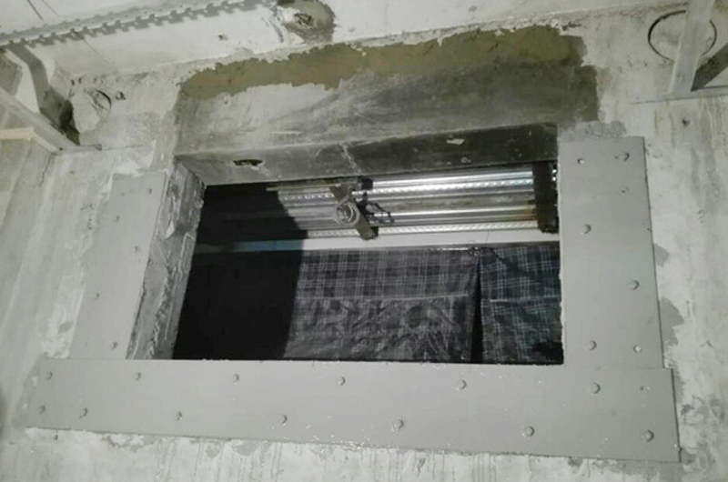 楼板开洞加固粘钢法