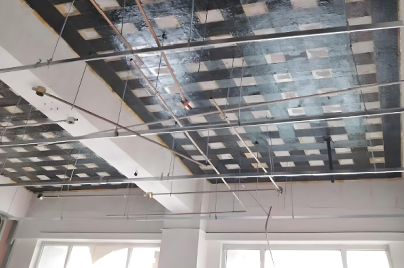 建筑加固施工工艺简易，施工流程较少