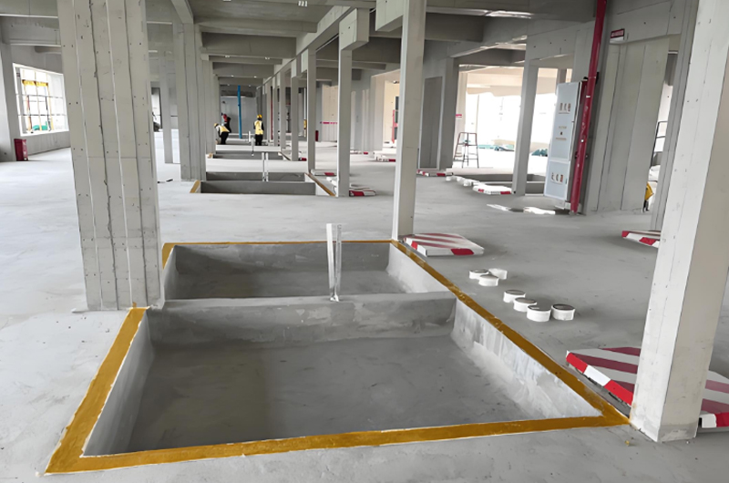对建筑物机构、构件及材料性能做出质量检测