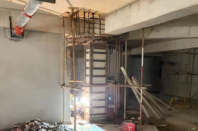 建筑加固的进度会受到环境和气候的影响