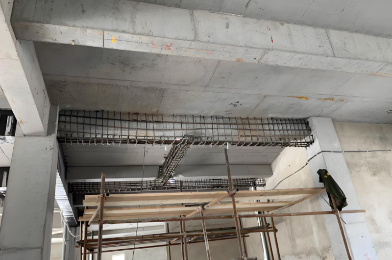建筑加固的进度与加固材料和技术有关