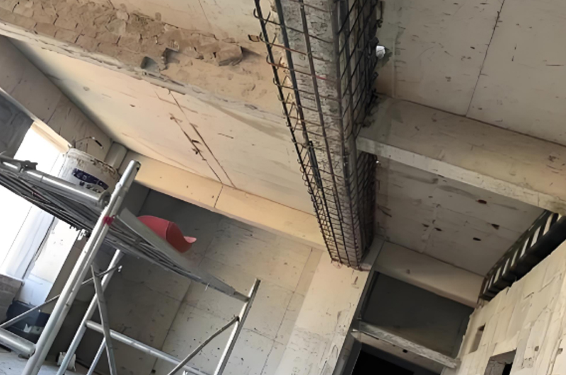 工程建筑使用时间较长加固