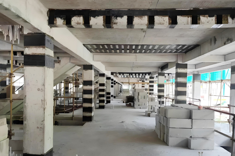 碳纤维加固施工案例