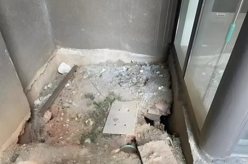 房屋基础下沉