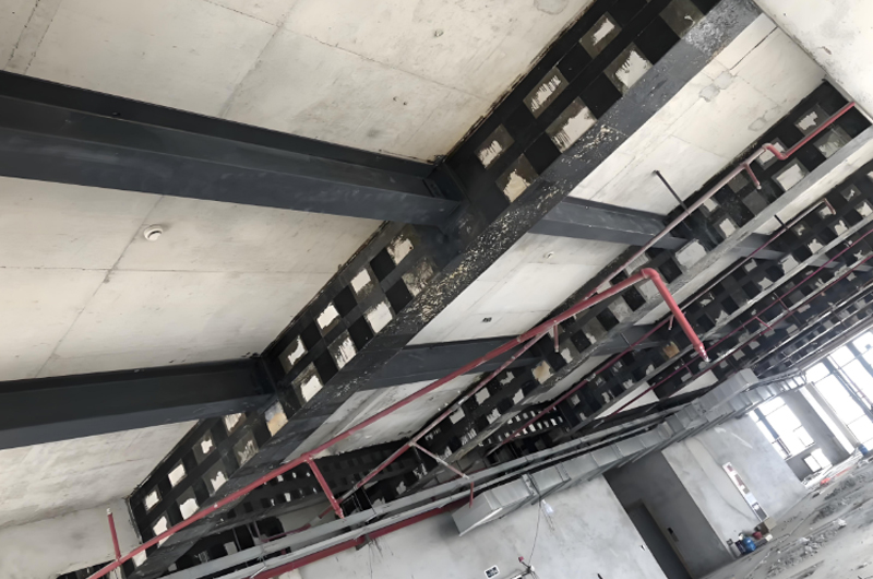 建筑采用碳纤维布加固方法