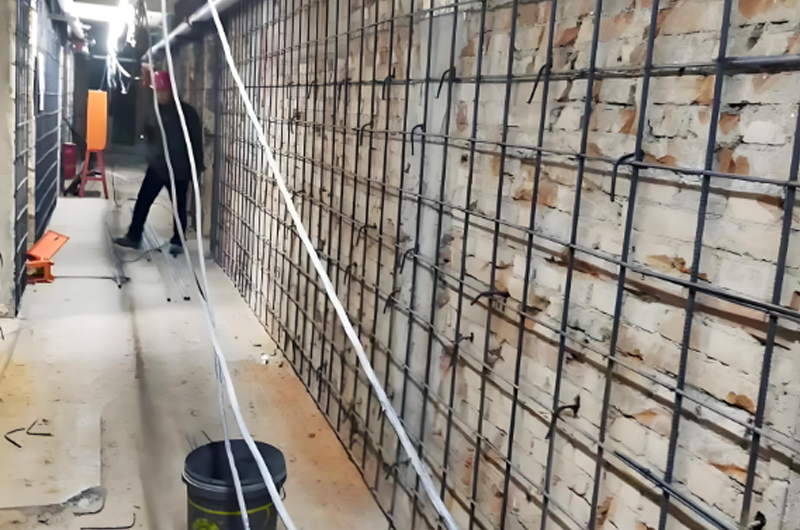 建筑墙体加固