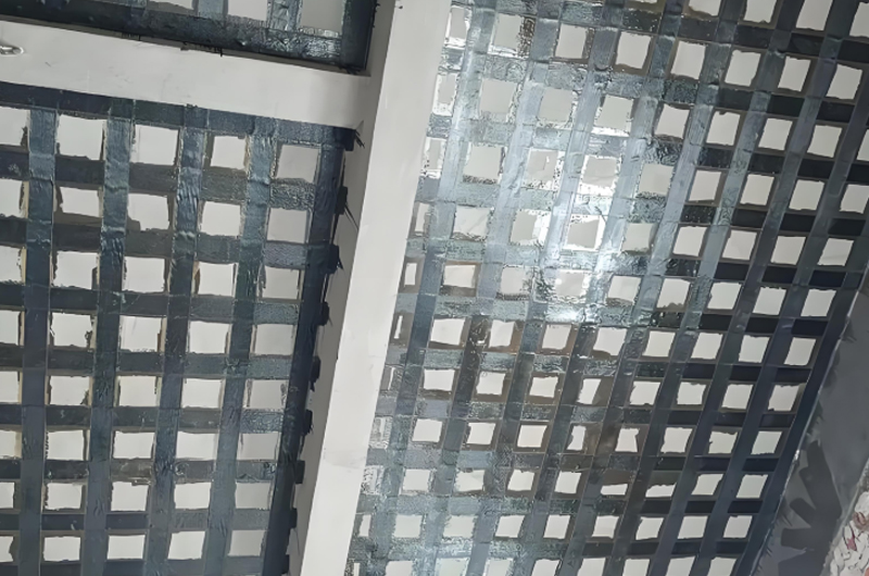 建筑结构加固施工过程