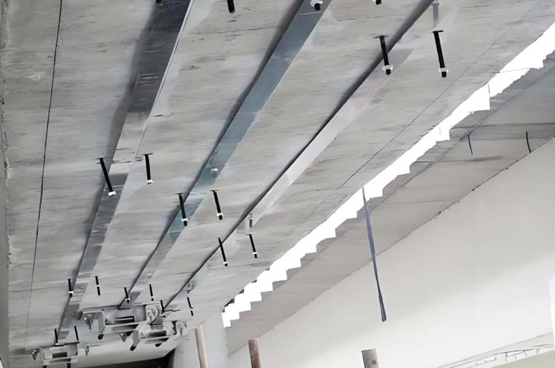 楼板预应力加固法