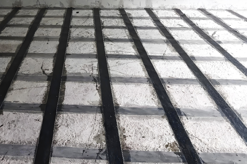 楼板碳纤维布加固法