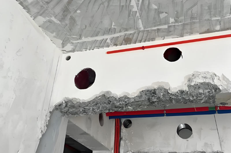 打孔打断了大梁钢筋