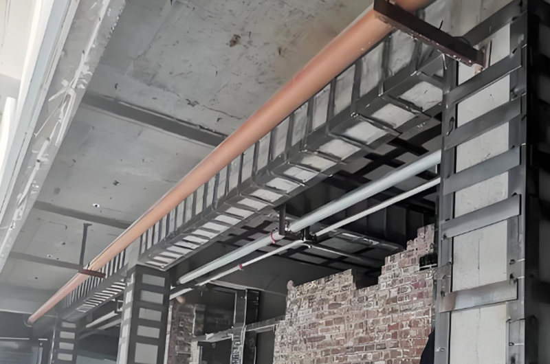 梁柱外包钢加固